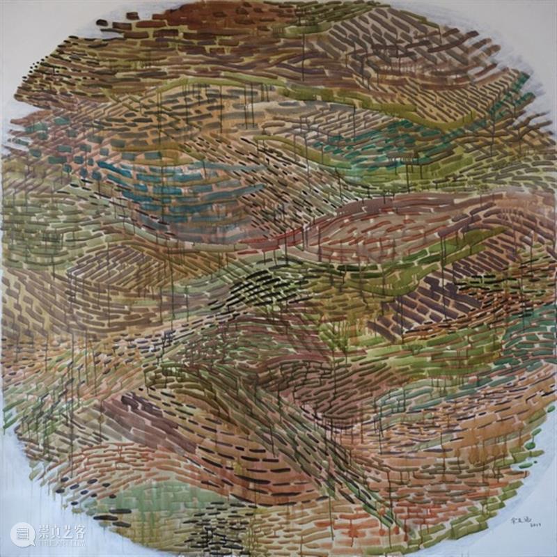 洋流上下·聚焦｜余友涵：内化的圆与外化的风景 崇真艺客