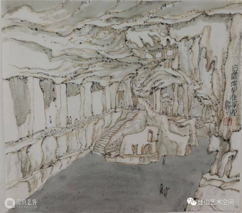 展览 |山水·风景——朱道平作品欣赏 崇真艺客