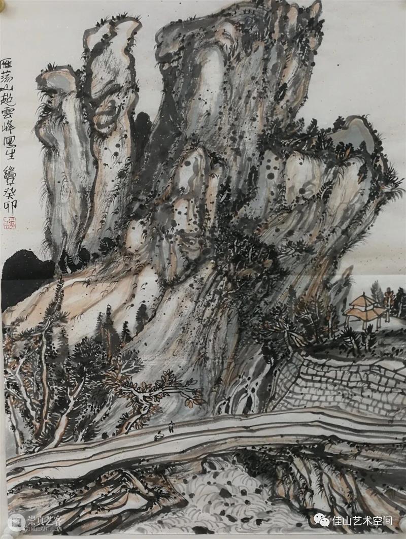 展览 |山水·风景——朱道平作品欣赏 崇真艺客