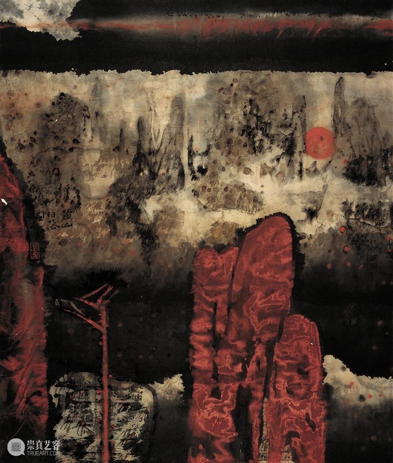 卓鹤君丨自然的双重性—第四届（2025）西安山水邀请展 崇真艺客