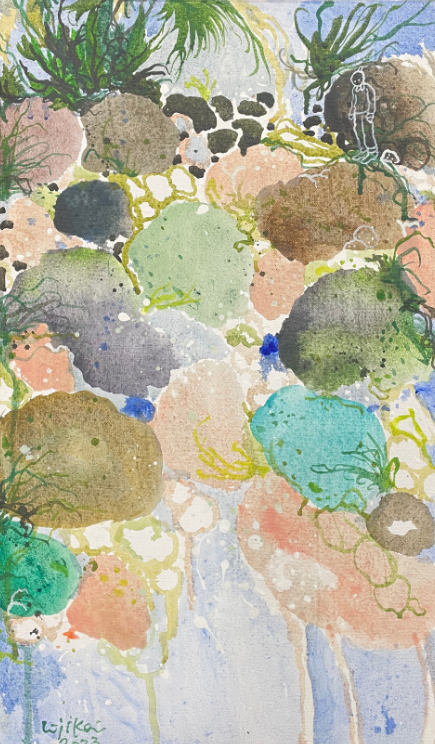 隐匿者/波光、斑点/绿—李继开个展 崇真艺客