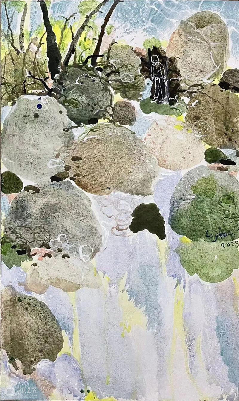 隐匿者/波光、斑点/绿—李继开个展 崇真艺客