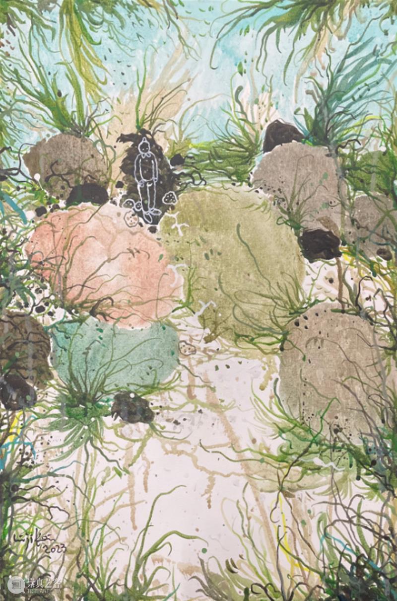 隐匿者/波光、斑点/绿—李继开个展 崇真艺客