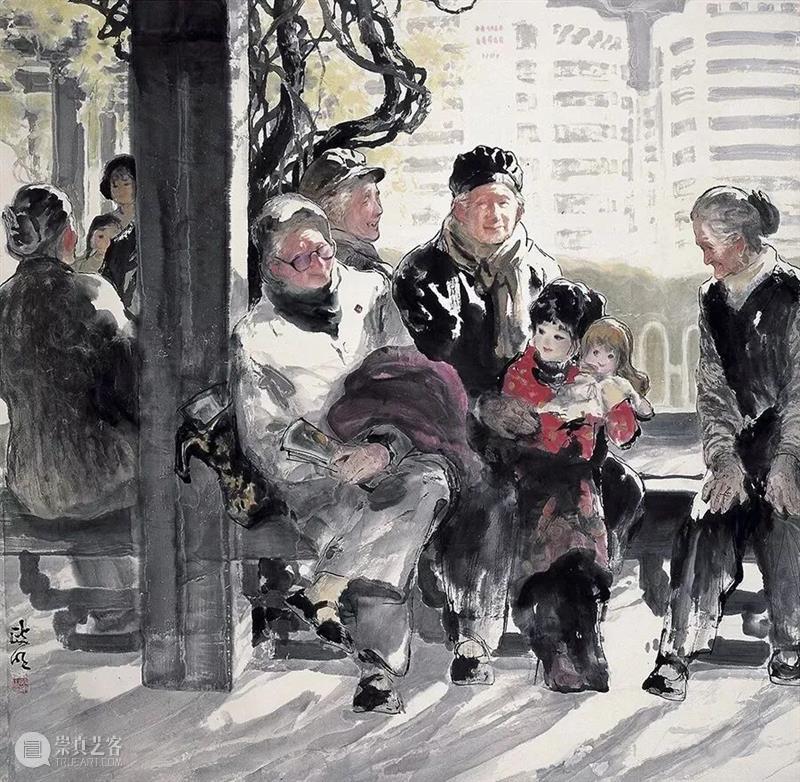 节气 | 冬至 · 陈政明《冬日融融》 崇真艺客