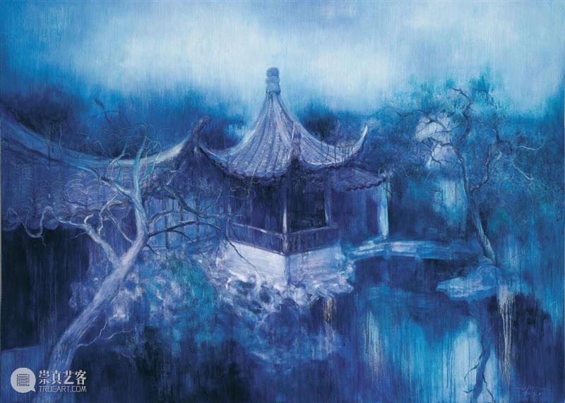 何金安油画作品展开展 崇真艺客