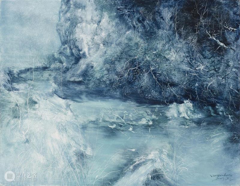 何金安油画作品展开展 崇真艺客