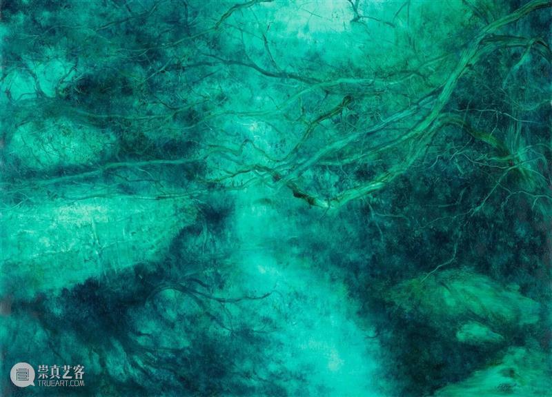 何金安油画作品展开展 崇真艺客