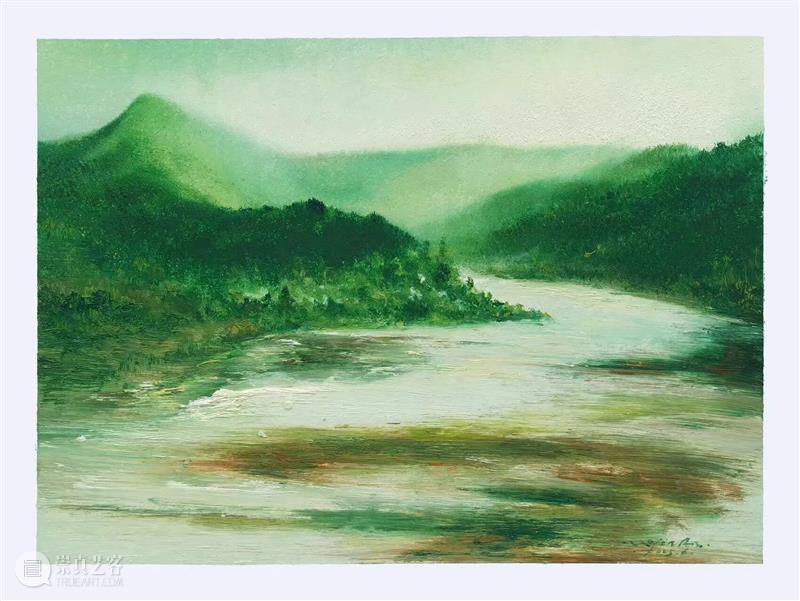 何金安油画作品展开展 崇真艺客