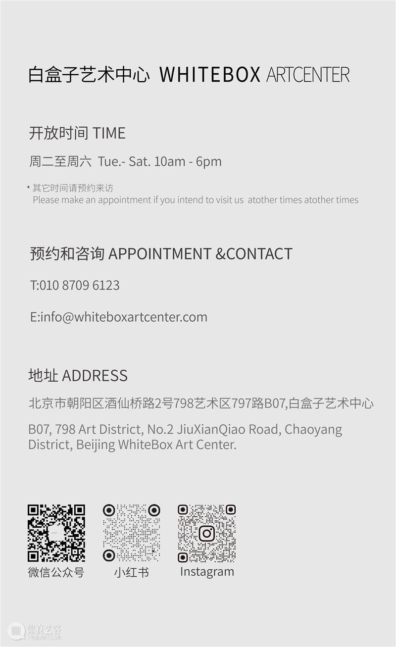 白盒子现场｜昨日的肖像：张春华个展开幕   崇真艺客