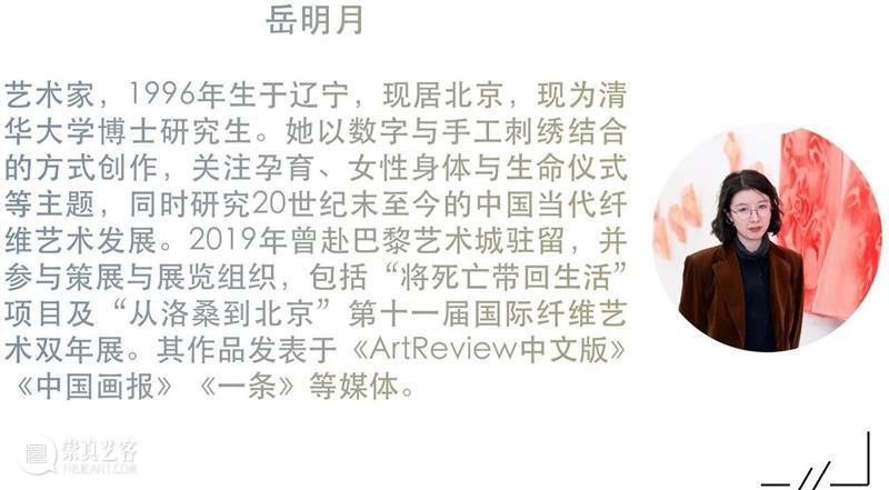 「女性艺术家访谈」岳明月：我不想将生育浪漫化 崇真艺客