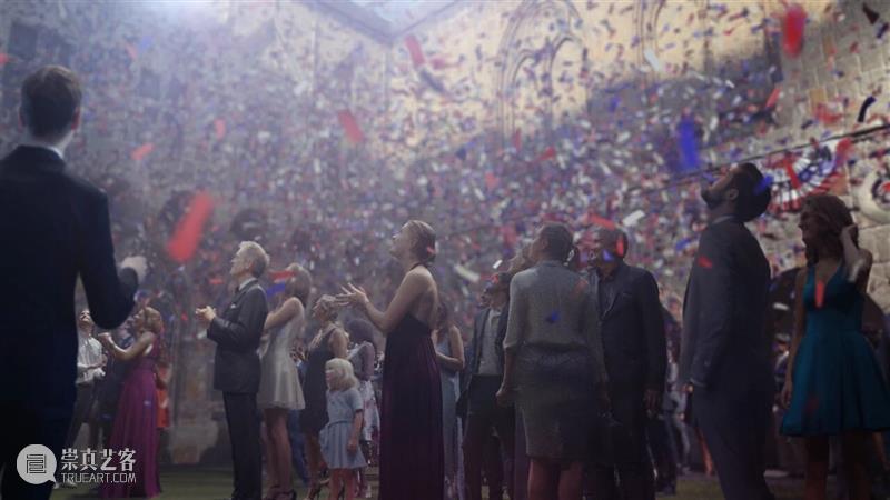 Cloud NOW | 展览作品「大卫·克拉耶博：五彩纸屑」 崇真艺客