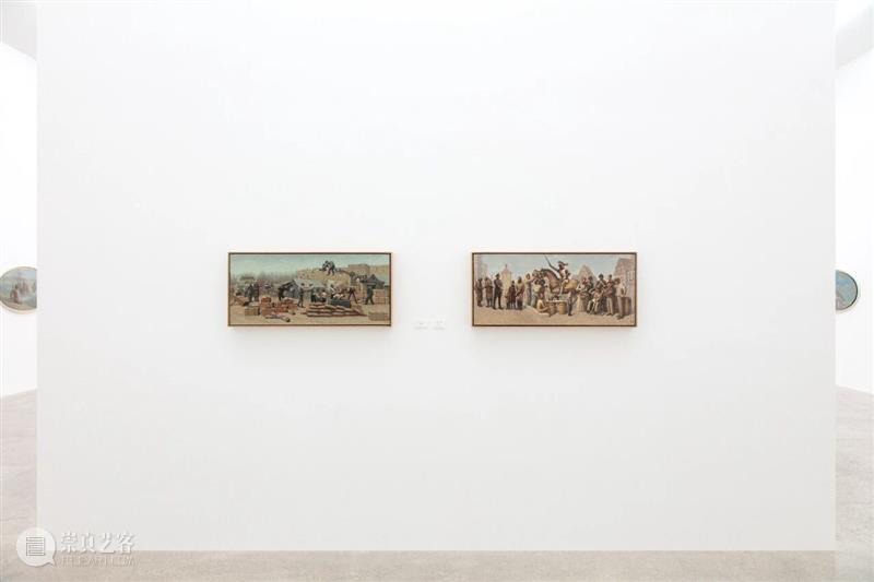 站台中国｜李尤松个展《记忆沙盘》展览现场 崇真艺客