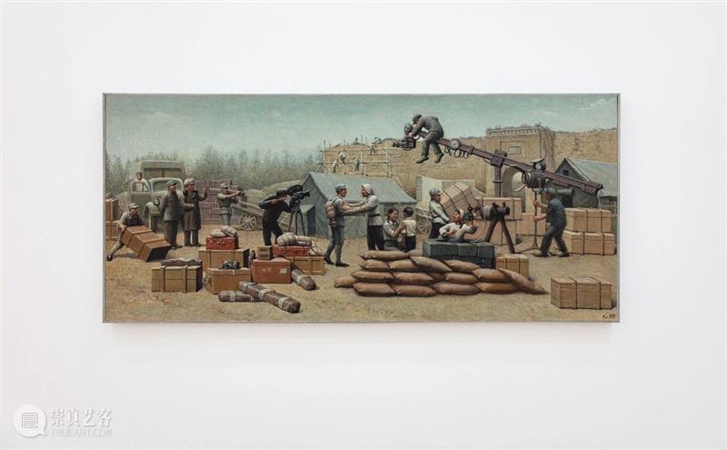 站台中国｜李尤松个展《记忆沙盘》展览现场 崇真艺客