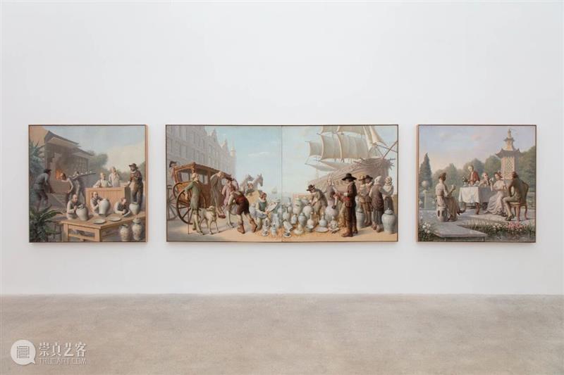 站台中国｜李尤松个展《记忆沙盘》展览现场 崇真艺客