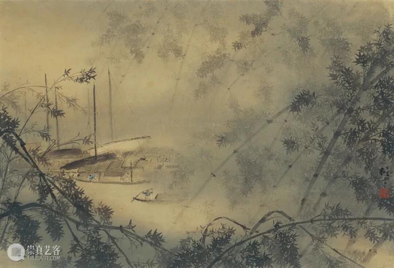 展览 | “五十年来写青松，笔端动处松生风”，黎雄才的“松风三境” 崇真艺客