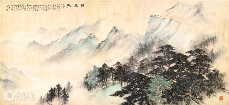 展览 | “五十年来写青松，笔端动处松生风”，黎雄才的“松风三境” 崇真艺客