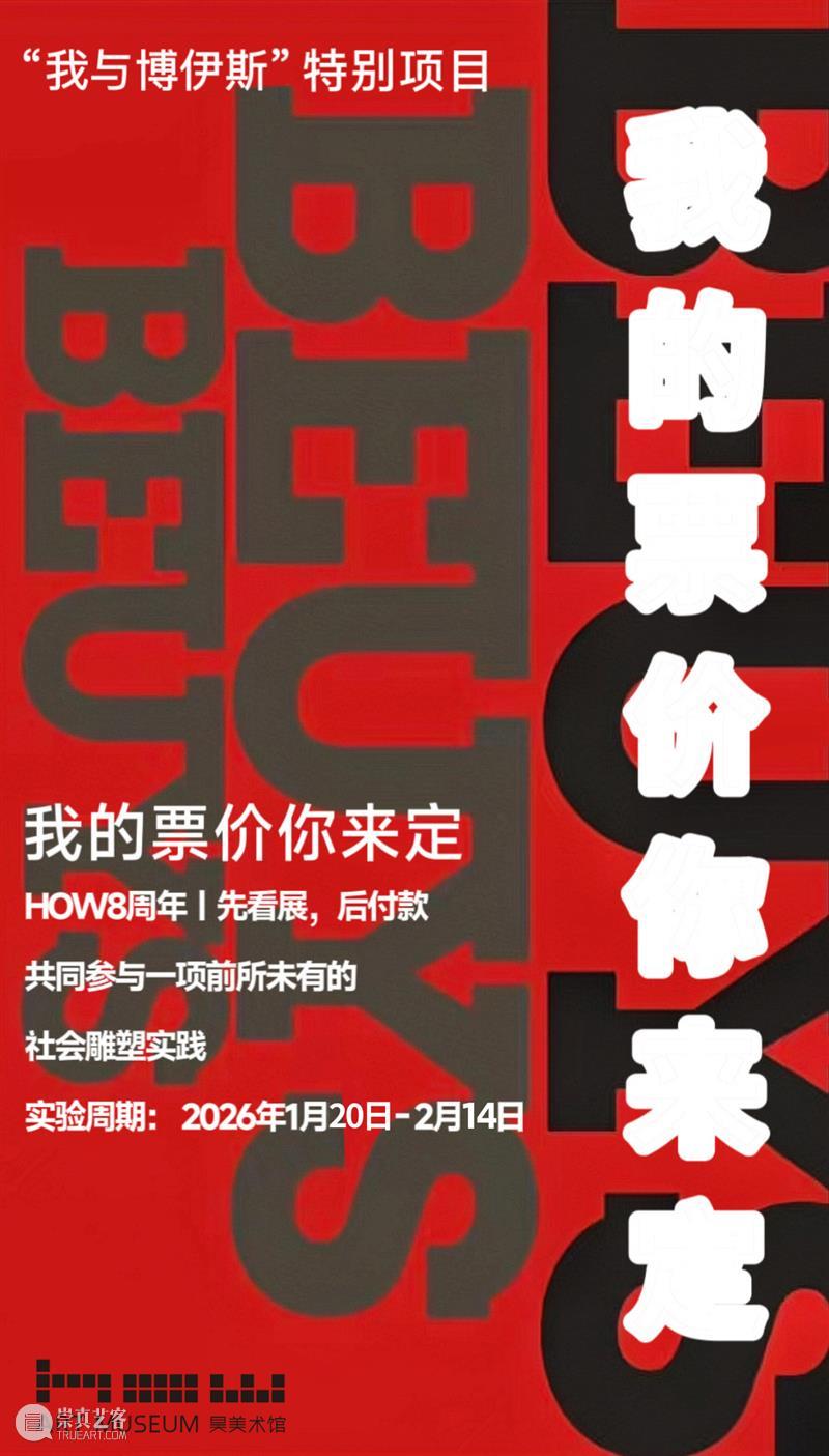 HOW8周年|“先看展，后付款— 社会雕塑：昊美术馆的门票，你来定价” 崇真艺客