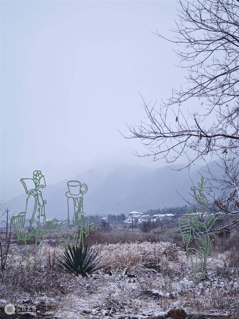今日大寒，浮梁落雪啦！ 崇真艺客
