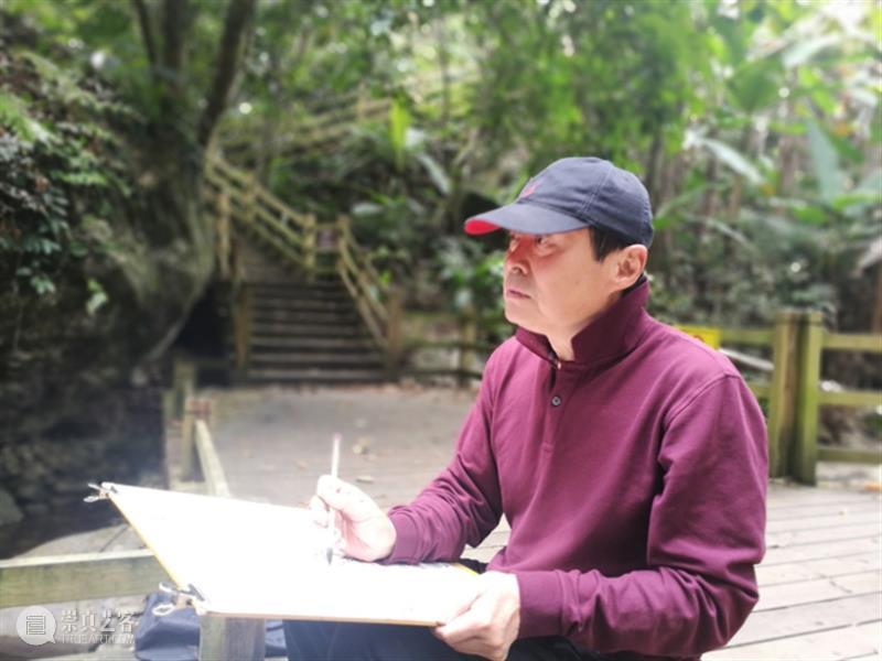 时代记艺 | 庄小雷：河山入画，笔墨随心（上） 崇真艺客