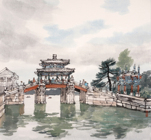 时代记艺 | 庄小雷：河山入画，笔墨随心（上） 崇真艺客