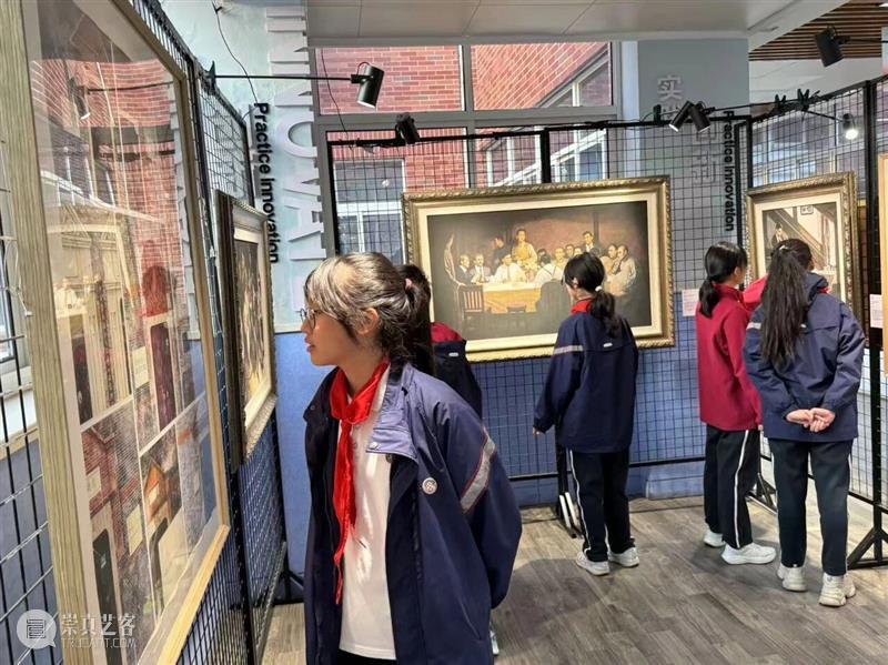 现场 | “Meet 上海之美”——高雅艺术进校园艺术展 崇真艺客