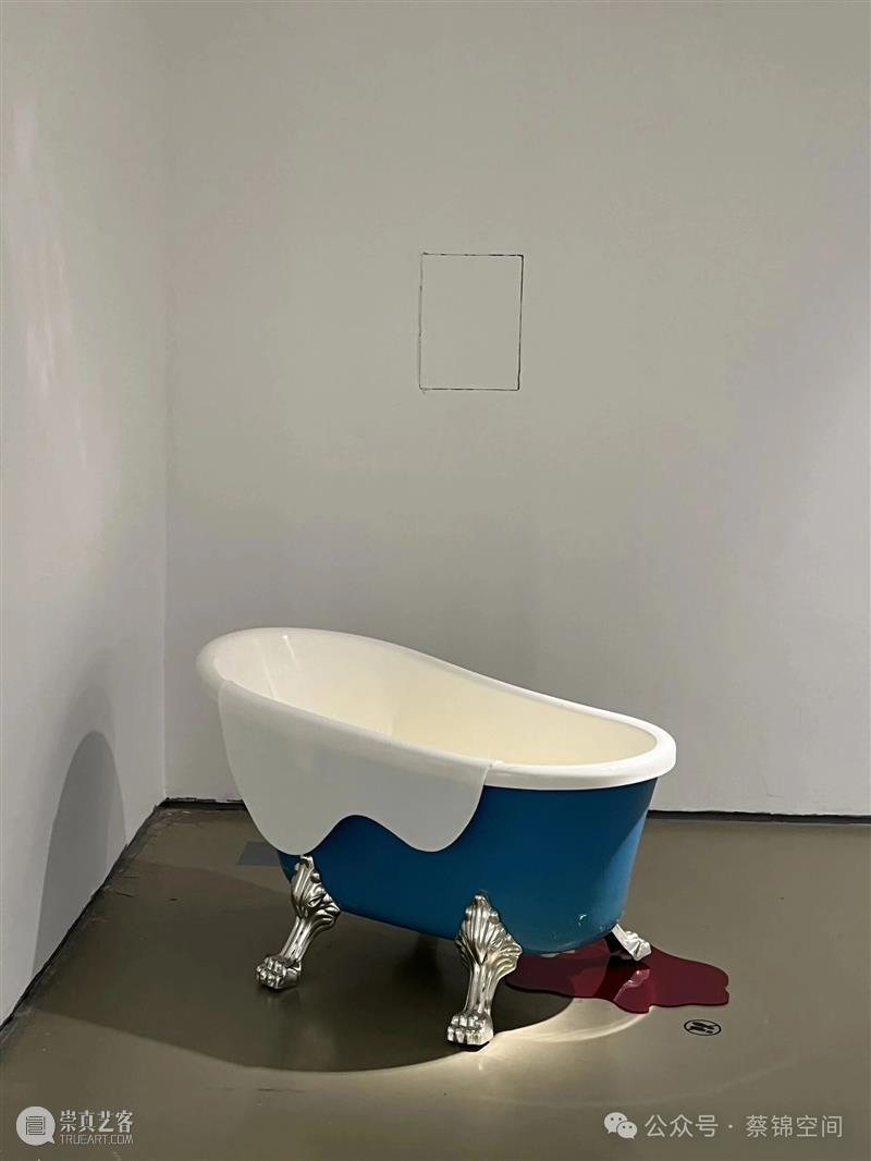 蔡锦在今日美术馆1号馆作品“展期至2026年3 崇真艺客