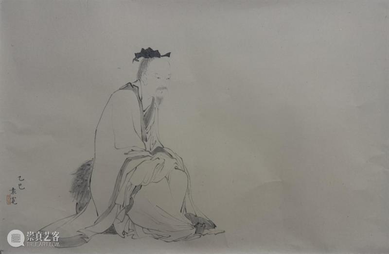 教学回顾 | 北京画院张镇华导师“中国传统人物画与线描临摹”研学班完美收官 崇真艺客