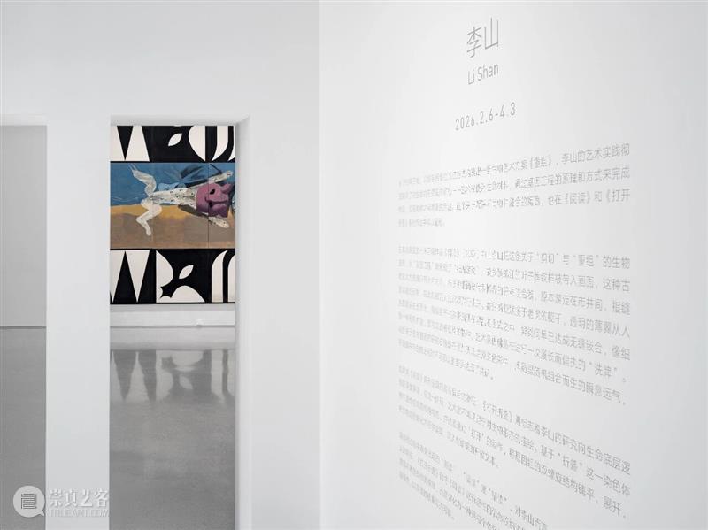 李山同名个展现场:生命现象是一串数字信息的传递 | 香格纳北京 崇真艺客