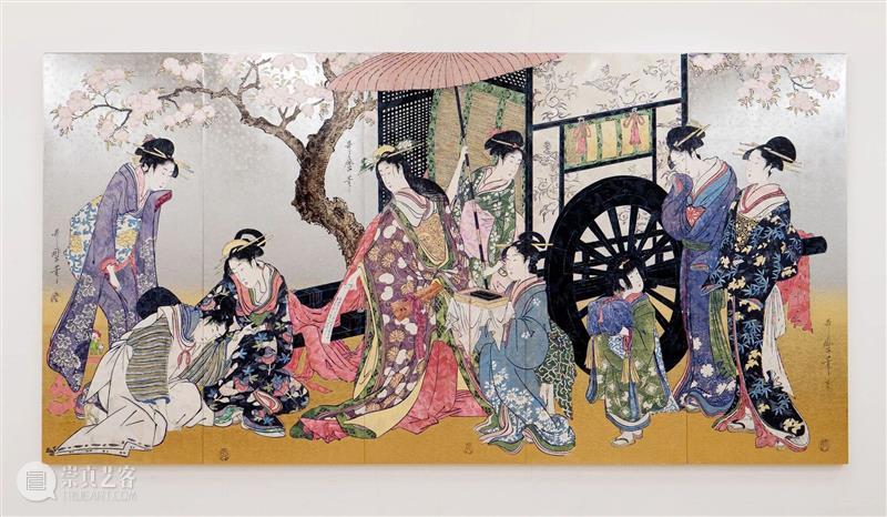 贝浩登洛杉矶｜村上隆的江户梦境：溯回浮世绘，追索“超扁平”的历史源流 崇真艺客