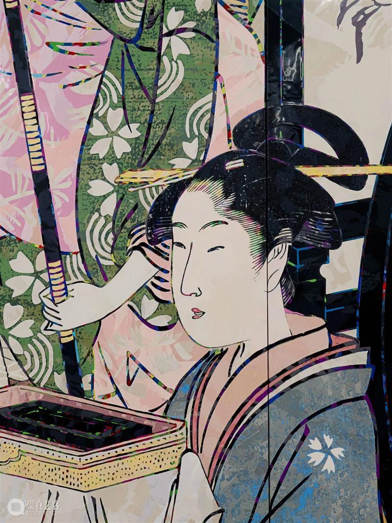 贝浩登洛杉矶｜村上隆的江户梦境：溯回浮世绘，追索“超扁平”的历史源流 崇真艺客