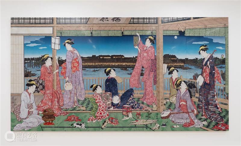 贝浩登洛杉矶｜村上隆的江户梦境：溯回浮世绘，追索“超扁平”的历史源流 崇真艺客