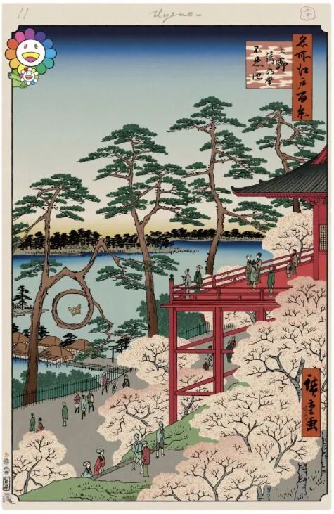 贝浩登洛杉矶｜村上隆的江户梦境：溯回浮世绘，追索“超扁平”的历史源流 崇真艺客