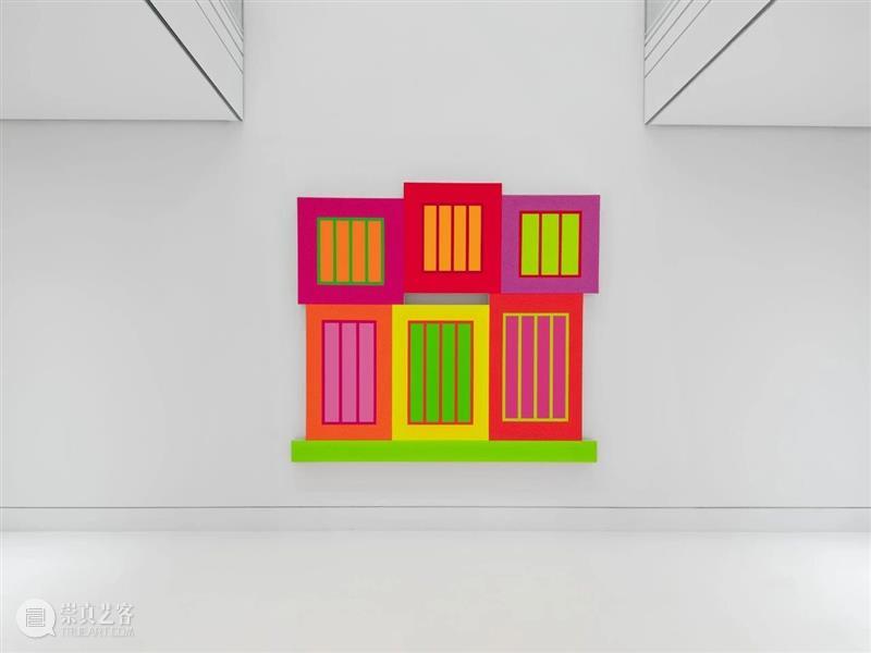 展览现场｜彼得·哈雷（Peter Halley）「近期绘画」@ 阿尔敏·莱希 - 摩纳哥 崇真艺客