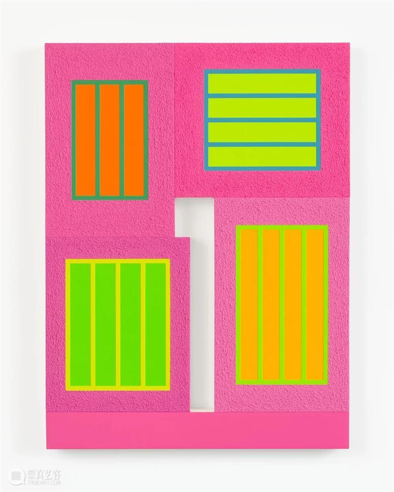 展览现场｜彼得·哈雷（Peter Halley）「近期绘画」@ 阿尔敏·莱希 - 摩纳哥 崇真艺客