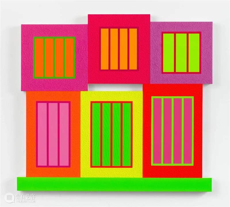 展览现场｜彼得·哈雷（Peter Halley）「近期绘画」@ 阿尔敏·莱希 - 摩纳哥 崇真艺客