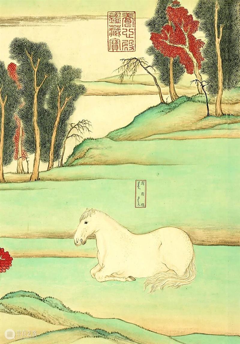 更祝明朝风日好，梅花满眼踏新年。   崇真艺客