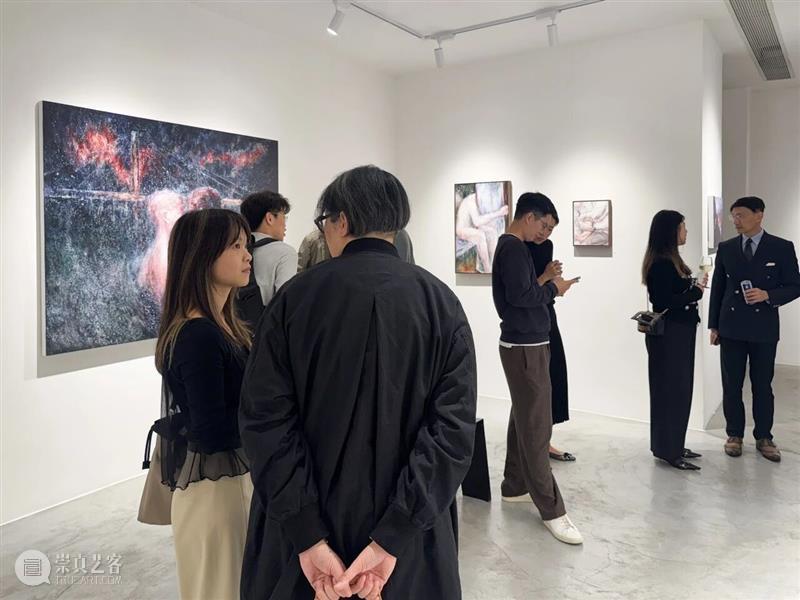 开幕回顾 | 陈景朗个人展览「听，雨中的低语嗡鸣」 崇真艺客