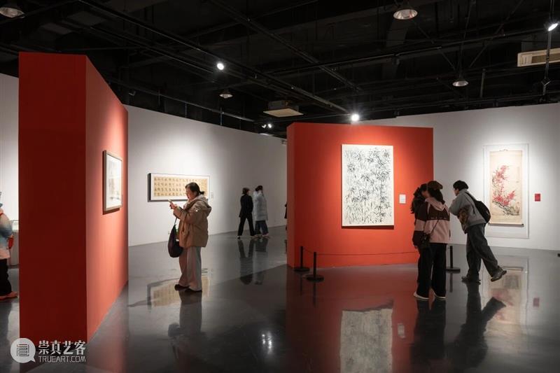 展览现场｜“悠远的诗意”邀您赴一场春日“辞”与“图”的约会 崇真艺客
