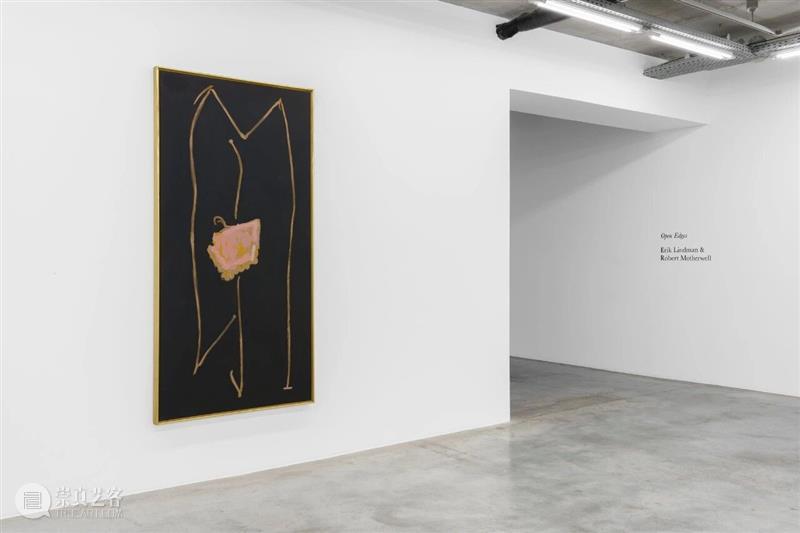 展览现场|埃里克·林德曼(Erik Lindman)与罗伯特·马瑟韦尔(Robert Motherwell)「开放的边界」@ 阿尔敏·莱希 - 布鲁塞尔 崇真艺客
