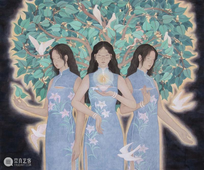 展览预告（东湖馆） | 青云筑梦——当代青年工笔画家邀请展 崇真艺客