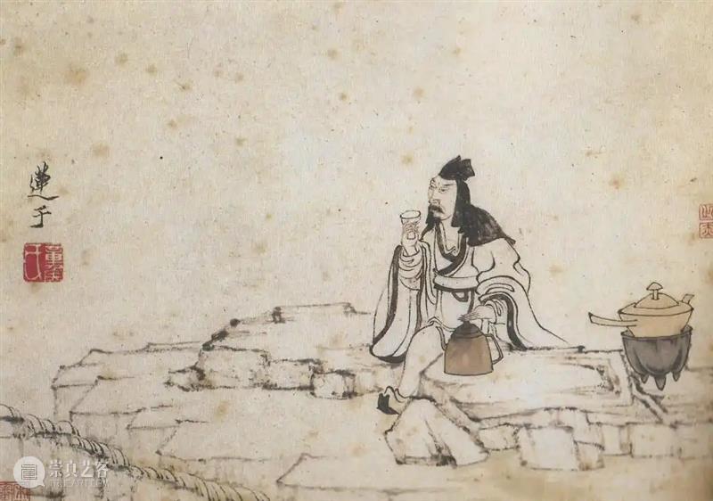 展览 | 在陈洪绶的画里，品一杯晚明文人的清茶 崇真艺客
