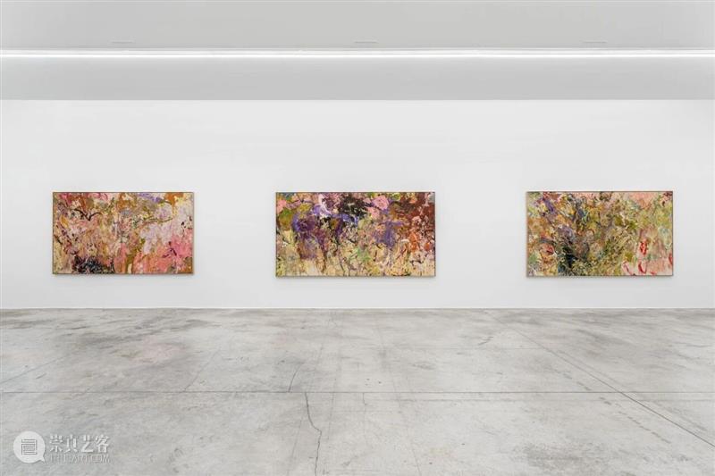 展览现场｜拉里·彭斯（Larry Poons）「Kentucky Cols.」@ 阿尔敏·莱希 - 巴黎 崇真艺客