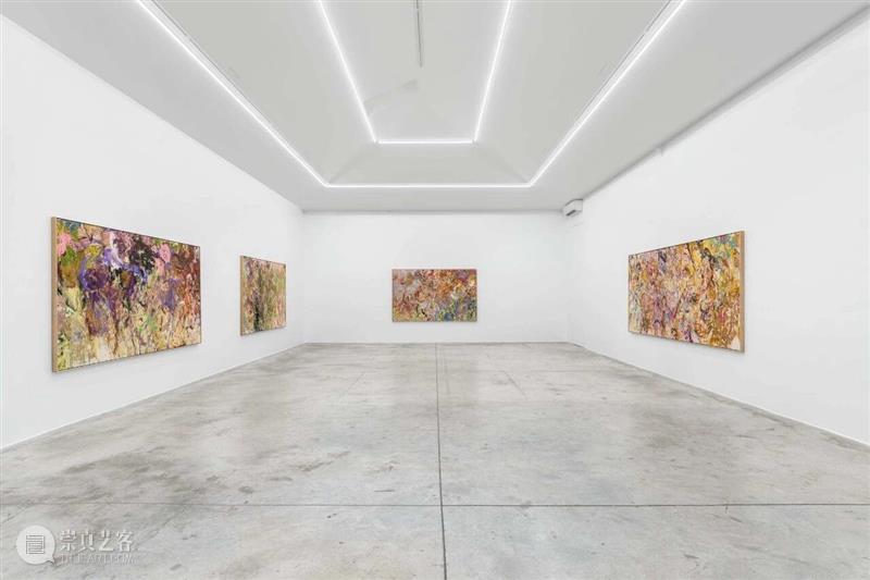 展览现场｜拉里·彭斯（Larry Poons）「Kentucky Cols.」@ 阿尔敏·莱希 - 巴黎 崇真艺客