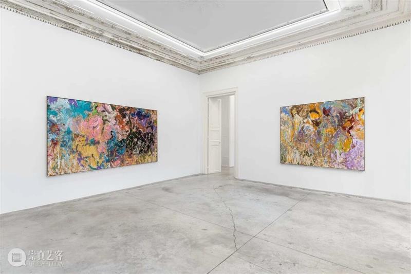 展览现场｜拉里·彭斯（Larry Poons）「Kentucky Cols.」@ 阿尔敏·莱希 - 巴黎 崇真艺客