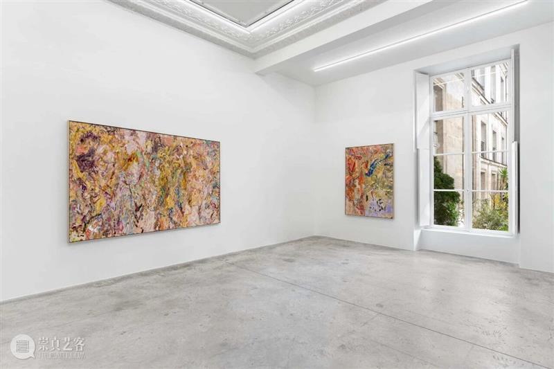 展览现场｜拉里·彭斯（Larry Poons）「Kentucky Cols.」@ 阿尔敏·莱希 - 巴黎 崇真艺客