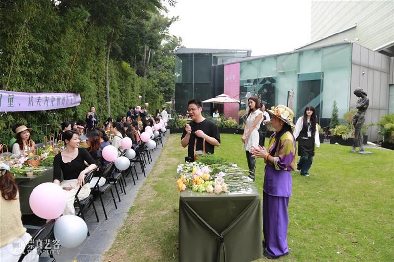 春日雅集绽芳华 花艺踏青暖人心——广东美术馆工会开展三八妇女节主题活动 崇真艺客