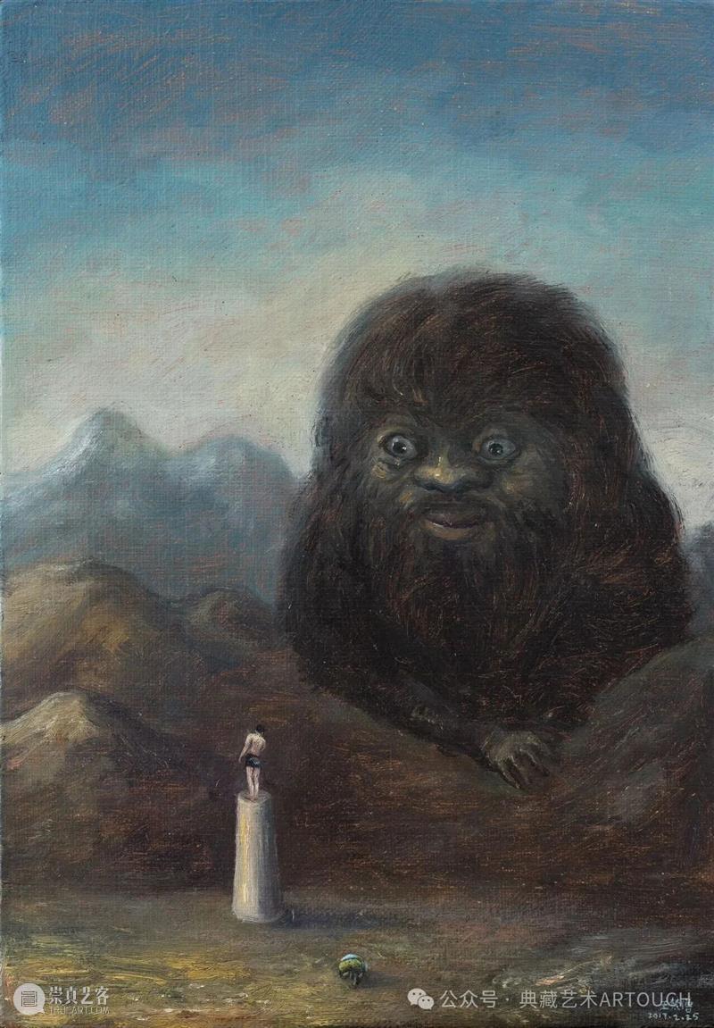 典藏艺术ARTOUCH报道｜万象入形，形中生界 — 王梵僧画中自成的「新世界」 崇真艺客