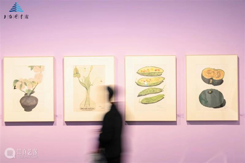 艺术家阿籽奶奶展览：让诗风穿透一切——《诗经》草木意象展，上海图书馆 崇真艺客