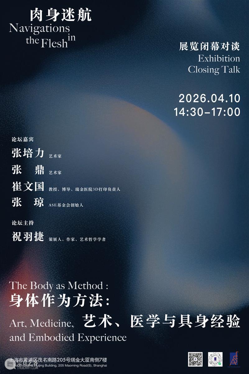 ASE 预告|「肉身迷航」闭幕对谈——身体作为方法:艺术、医学与具身经验 崇真艺客