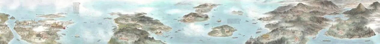 新展 | 大型人文山水长卷——《粤桥五洲图》广州首展！ 崇真艺客